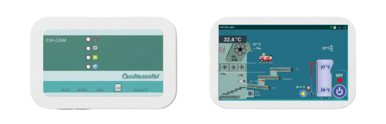 centrometal telpas vadības kontrolieris ar wi-fi touch displeju